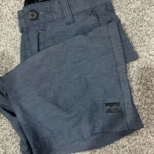 Boys size 24 - Billabong grey blue hybrid board shorts